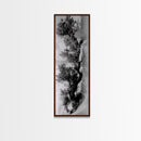 Lone Tree, Desert Strength, Abstract Nature, Surreal Landscape, Moody Tones, Canvas Print, Meditation Space Wall Art, Zen Vibe