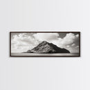 Tropical Island, Seascape Photography, Coastal Wall Art, Framed Canvas Print, Ocean Print, Minimalist Bedroom Art, Beach House Decor