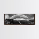 Rainbow Desert Storm, Moody Landscape Photography, Canyon Wall Art, Canvas Print, Living Room Statement Piece, Western Style Decor