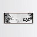 Snow Trees, Dreamy White, Winter Fantasy, Canvas Print, surreal landscape art, fantasy winter decor, magical room aesthetic, Christmas wall art