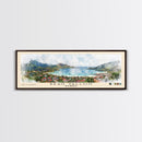 Beau Vallon, Seychelles Watercolor Beach Print, Vacation Gift, Seychelles Wall Art, Beach Painting, Beach Decor, Beach Painting