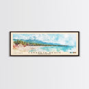 Cabarete Beach, Dominican Republic Watercolor Print, Vacation Gift, Dominican Republic Wall Art, Beach Painting, Beach Decor, Large Wall Art, Wood Frame Art