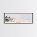 Coligny Beach, South Carolina Watercolor Print, Vacation Gift, South Carolina Wall Art, Beach Painting, Beach Decor, Large Wall Art, Wood Frame Art