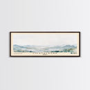 Costalegre, Mexico Watercolor Print, Vacation Gift, Mexico Wall Art, Beach Painting, Beach Decor, Large Wall Art, Wood Frame Art