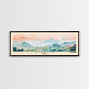Dongtou, China Watercolor Print, Vacation Gift, China Wall Art, Beach Painting, Beach Decor, Large Wall Art, Wood Frame Art