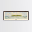 Glover’s Reef Atoll, Belize Watercolor Beach Print, Vacation Gift, Belize Wall Art, Beach Painting, Beach Decor, Beach Painting