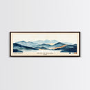 Honshu, Japan Watercolor Print, Vacation Gift, Japan Wall Art, Beach Painting, Beach Decor, Large Wall Art, Wood Frame Art