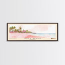Ifaty Beach, Madagascar Watercolor Print, Vacation Gift, Madagascar Wall Art, Beach Painting, Beach Decor, Large Wall Art, Wood Frame Art