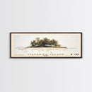 Itaparica Island, Brazil Watercolor Beach Print, Vacation Gift, Brazil Wall Art, Beach Painting, Beach Decor, Beach Painting