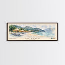 Jaz Beach, Montenegro Watercolor Beach Print, Vacation Gift, Montenegro Wall Art, Beach Painting, Beach Decor, Beach Painting