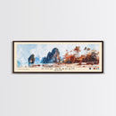 Koh Kradan, Thailand Watercolor Beach Print, Vacation Gift, Thailand Wall Art, Beach Painting, Beach Decor, Beach Painting