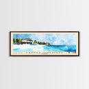 Landaa Giraavaru, Maldives Watercolor Beach Print, Vacation Gift, Maldives Wall Art, Beach Painting, Beach Decor, Beach Painting