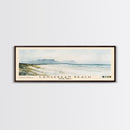 Langebaan Beach, South Africa Watercolor Print, Vacation Gift, South Africa Wall Art, Beach Painting, Beach Decor, Large Wall Art, Wood Frame Art
