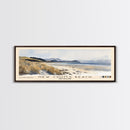 New Chums Beach, New Zealand Watercolor Print, Vacation Gift, New Zealand Wall Art, Beach Painting, Beach Decor, Large Wall Art, Wood Frame Art