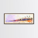 Praia de Pipa, Brazil Watercolor Beach Print, Vacation Gift, Brazil Wall Art, Framed Canvas Print, Framed Beach Painting