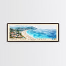 Sile Aqua Beach, Turkey Watercolor Beach Print, Vacation Gift, Turkey Wall Art, Beach Painting, Beach Decor, Beach Painting