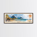 Trou-aux-Biches, Mauritius Watercolor Beach Print, Vacation Gift, Mauritius Wall Art, Beach Painting, Beach Decor, Beach Painting