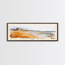 Viareggio Beach, Italy Watercolor Beach Print, Vacation Gift, Italy Wall Art, Beach Painting, Beach Decor, Beach Painting