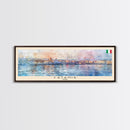 Catania Italy Travel Print Wall Art, Panoramic City Art, Travel Art, Wall Decor, Vacation Gift, Framed Canvas Print Or Metal Art