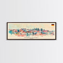 Karlovac Croatia Travel Art, City Art, Framed Canvas Print or Metal Wall Art, Europe Travel Poster, Panoramic Wall Art, Extra Wide Wall Art