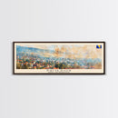 Prijedor Bosnia Travel Art, City Art, Framed Canvas Print or Metal Wall Art, Europe Travel Poster, Panoramic Wall Art, Extra Wide Wall Art