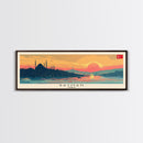 Batman TurkeyPanoramic Travel Poster, Framed Canvas Print or Metal Wall Art, Travel Art, Home Decor, Panoramic Painting, Midcentury Art