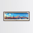 Kirov Russia Travel Art, City Art, Framed Canvas Print or Metal Wall Art, Europe Travel Poster, Panoramic Wall Art, Extra Wide Wall Art