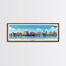 Petrozavodsk Russia Travel Print Wall Art, Panoramic City Art, Travel Art, Wall Decor, Vacation Gift, Framed Canvas Print Or Metal Art