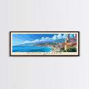 Reggio Calabria Wall Art, Panoramic Travel Poster, Panoramic Framed Canvas Print, City Wall Art, Wall Hanging Home Decor, Travel Art