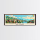 Sarajevo Bosnia Travel Art, City Art, Framed Canvas Print or Metal Wall Art, Europe Travel Poster, Panoramic Wall Art, Extra Wide Wall Art