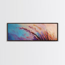 Soft Wheat Field, wildflower painting, wabi sabi art, botanical prints, soft colors, minimal decor, modern home, canvas print