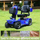 Zvg 4-Wheel Heavy-Duty 48V20AH Electric All-Terrain Mobility Scooter, 500W (SAK93647)