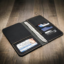 Badge Long Wallet by Bull Sheath Leather