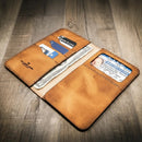 Badge Long Wallet by Bull Sheath Leather