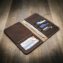 Badge Long Wallet by Bull Sheath Leather