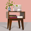Serena Solid Wood Nightstand by Megsu