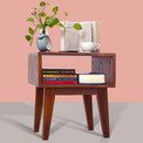 Serena Solid Wood Nightstand by Megsu