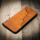 Western Long Wallet by Bull Sheath Leather