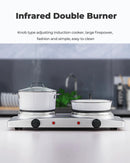 1800W Double Hot Plate Electric Countertop Burner by LJGDeals