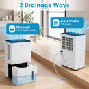80 Pint Dehumidifier with Drain Hose & Smart Control by DirectDeals