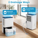 80 Pint Dehumidifier with Drain Hose & Smart Control by LJGDeals