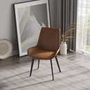 Modern Dining Chair Living Room Metal Leg Dining Chair (Set of 2) by HouseOfZazla