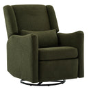 Wide Wingback Swivel Glider Rocker Recliner Chair by HouseOfZazla