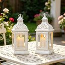19'' High Decorative Hanging Lantern (Cream)