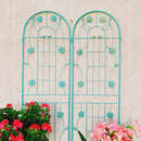 Metal Garden Trellis Rustproof Trellis For Climbing Plant Outdoor Flower Support by HouseOfZazla