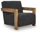 Dorney - Accent Chair - Charcoal / Brown by Unique Piece Furniture