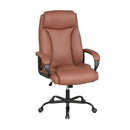 400 Pounds Big and Tall Adjustable High Back Leather Office Chair by LJGDeals