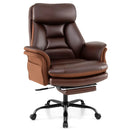 Big and Tall Office Chair with Footrest – 400 LBS Capacity by LJGDeals