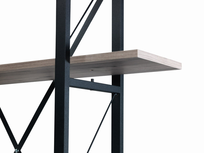 Walker Edison | Metal X Tier Bookshelf