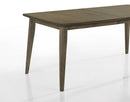 Bistro - Wide Contemporary Rectangle Dining Table With Extension Leaf by HouseOfZazla
